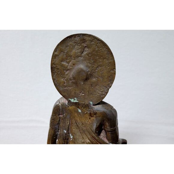 Standing bodhisattva Maitreya the future Buddha, India 19th/20th century - Picture 9 of 15